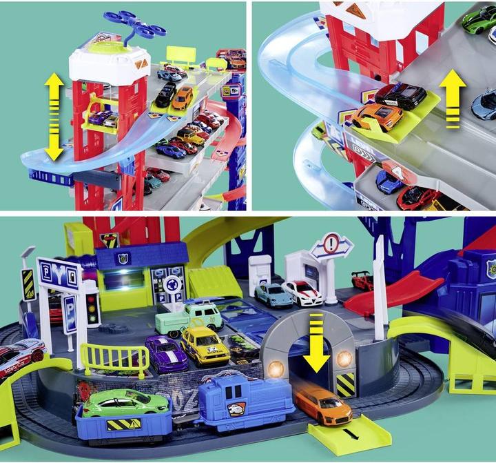 Immagine prodotto Majorette Super Chase Center+5 veicoli