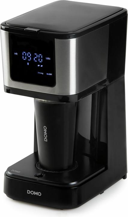 Actual product image Domo CAFETIÈRE DO733K 1,25L 10 CUPS MUG 400ML COMMANDES TACTILES/ÉCRAN LED FILTRE PERMANENT