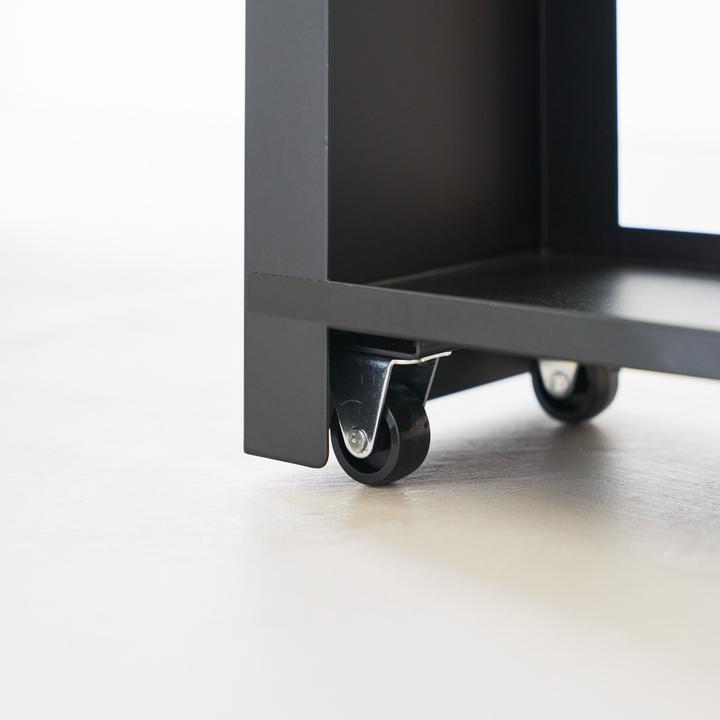 Image du produit Yamazaki Étagère extensible avec étagère en bois TOWER (140 x 56 x 55 cm)