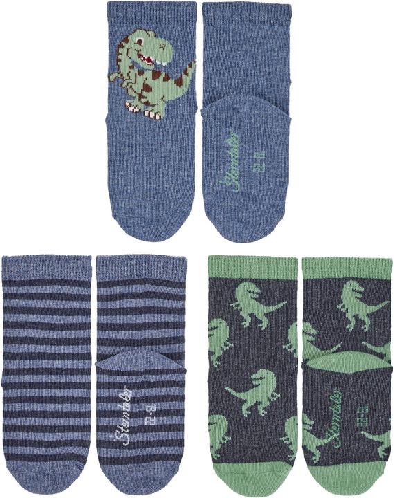 Immagine prodotto Sterntaler Calzini 3 Pack Dino (confezione da 3, 23 - 26)