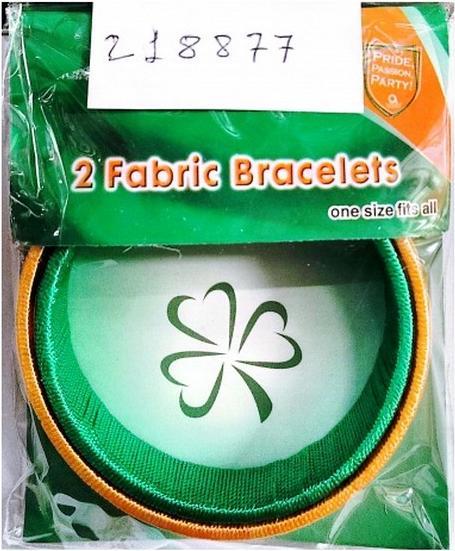 Amscan Stoffarmband 2erPack Stoff (100% synthetisches Material)
