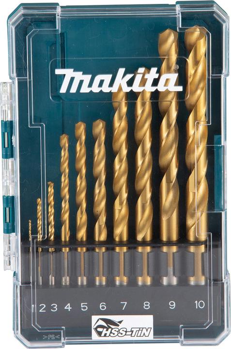 Makita Bohrer-Set HSS D-72849 (1.0-10 mm)