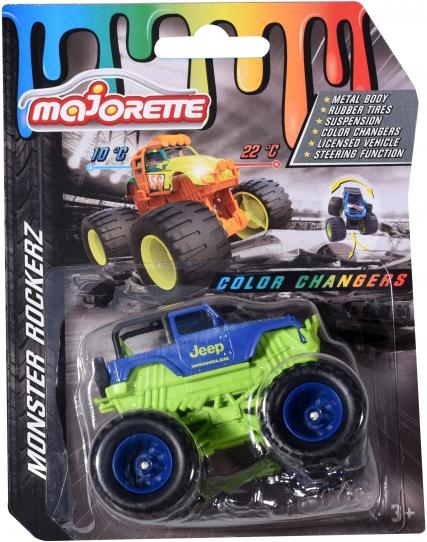 Productafbeelding Majorette Monster Rockerz Kleurwisselaars, 5-soort.