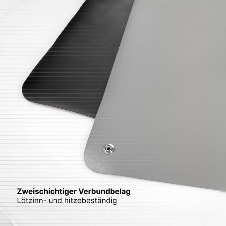 Produktbild Wetec Tischbelag, ESD, 1.220 x 10.000 mm, platingrau, Rolle (Statikschutz)