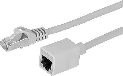 EGB Patch cable extension 5 m grey (CAT6a, 5 m)