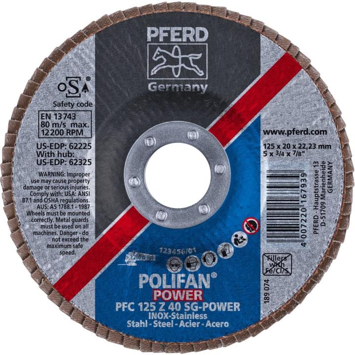 Actual product image Pferd Polifan serrated lock washer (40)