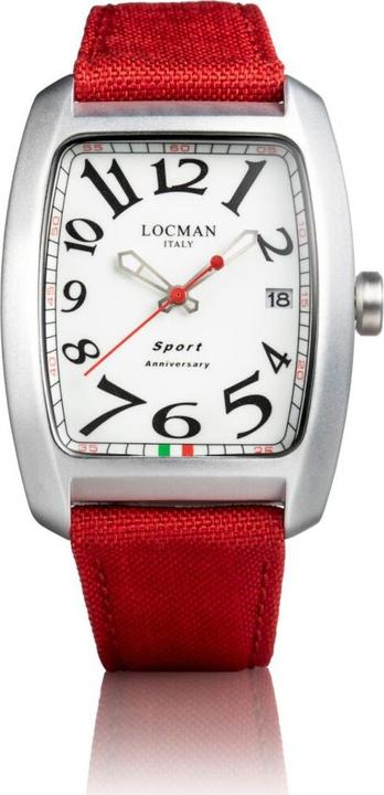 Locman Italy Herrenuhr Sport Anniversary rot Ref. 0471 (Analoguhr, 1842.60 mm)