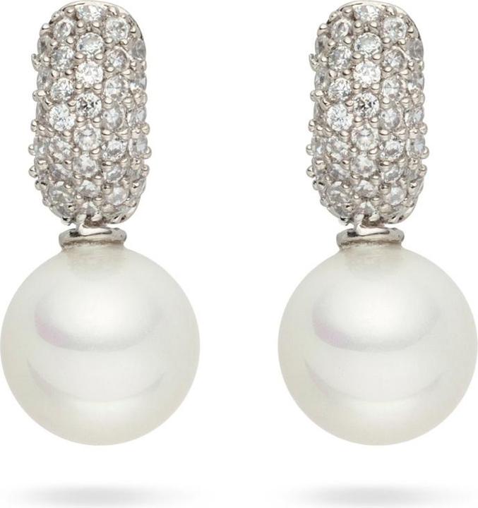 Immagine prodotto Lulu & Jane Donna Ottone Zirconia Shell Core Pearl argento - 29209 (Ottone)