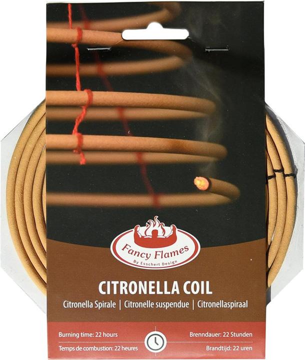 Actual product image Esschert Design Mosquito Spiral Citronella Brown