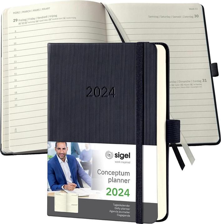 Actual product image Sigel Daily agenda (15 x 10.8 cm, German)