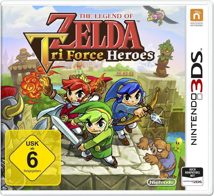 Actual product image Nintendo The Legend of Zelda: Tri Force Heroes (3DS, 3DS XL, DE)