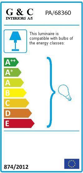 Energie-Label G&C Lighting Kronleuchter (E27)