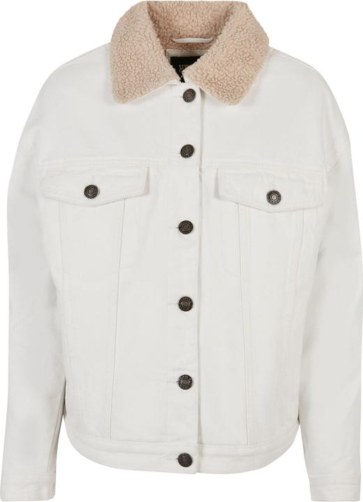 Produktbild Urban Classics Ladies Oversized Sherpa Denim Jacket - 19395 (3XL)