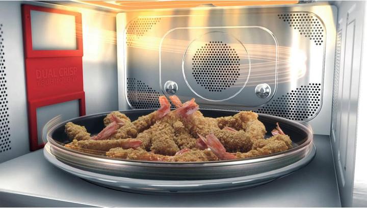 Actual product image Whirlpool MWSC 9133 SX Flat surface Combi-microwave 33 L 1000 W Black, Stainless steel (33 l)