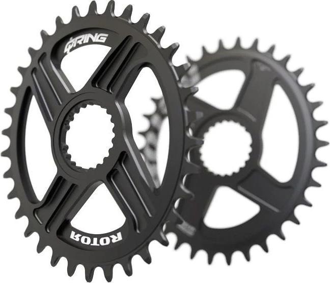 Produktbild Rotor Bike Components Kettenblatt Q-Rings DM für Shimano Kurbeln 32 Zähne 12 fach Schwarz (32)