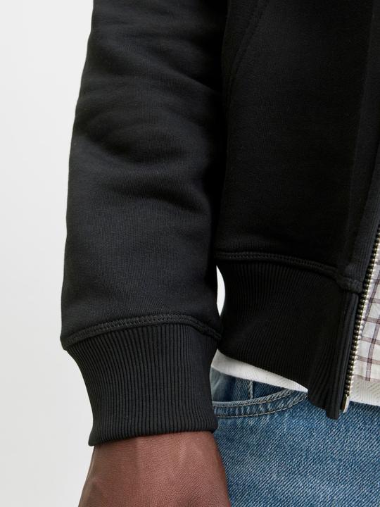 Actual product image Jack & Jones Jornorrebro Emb Sweat Zip Hood Noos (XS)