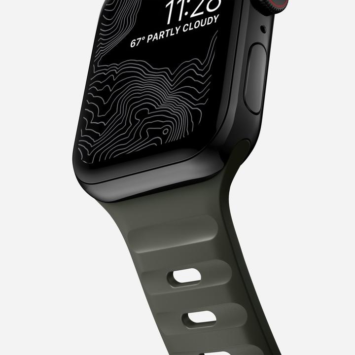 Produktbild Nomad Sport Strap V2 (45 mm, 44 mm, 42 mm, Aluminium, Gummi)