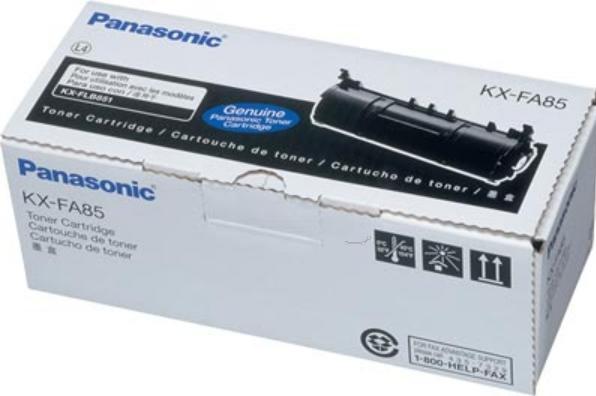 Produktbild Panasonic Toner schwarz Orig.Nr. KX-FA85X (BK)