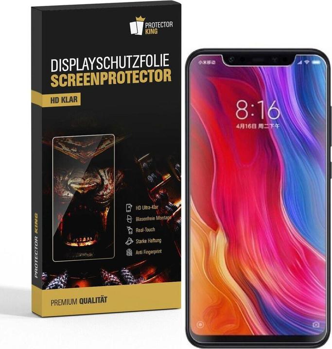 Produktbild Protectorking 3x Premium Displayschutzfolie 3D KLAR (3 Stück, Xiaomi Mi 8 SE)