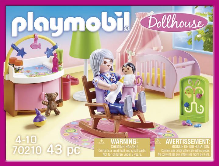 Actual product image Playmobil Baby room (70210, Playmobil Dollhouse)