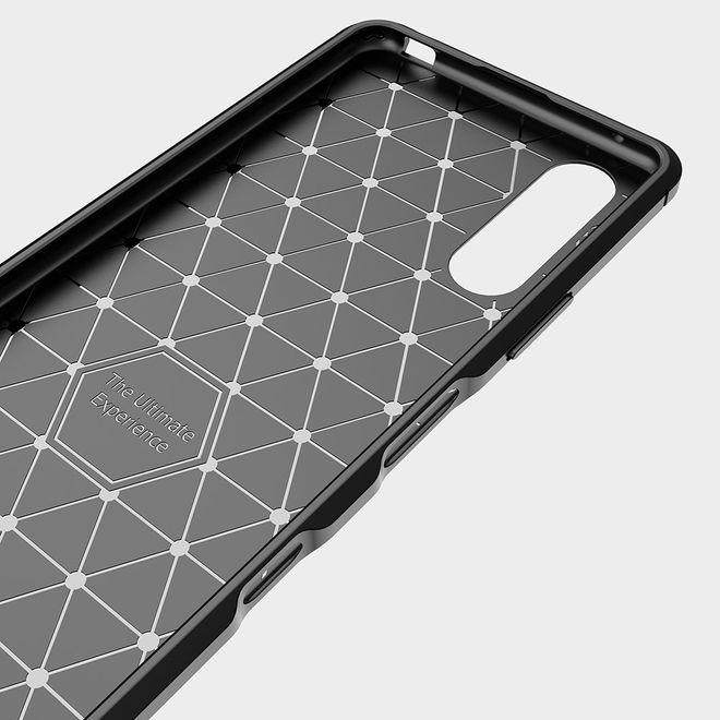 Actual product image MU Style Carbon Fiber TPU Softcase Series (Sony Xperia 10 III)