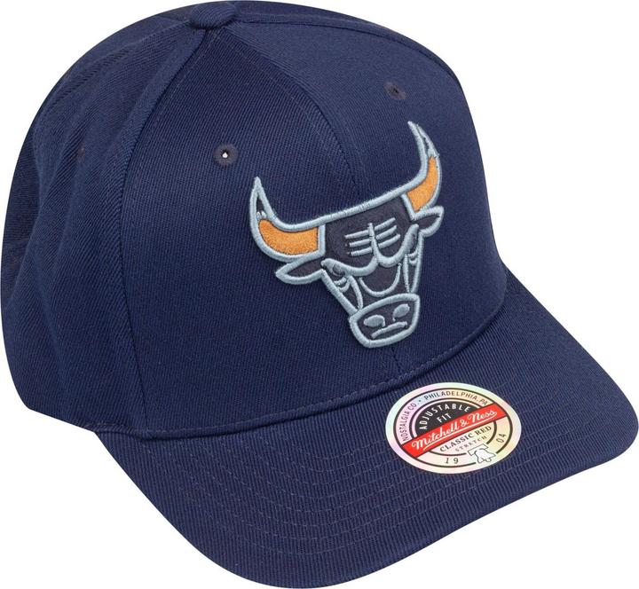 Actual product image Mitchell & Ness Snapback Stretch Cap - Chicago Bulls Navy (One size)