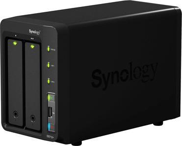 Synology DS712+, NAS DiskStation for 2 hard drives