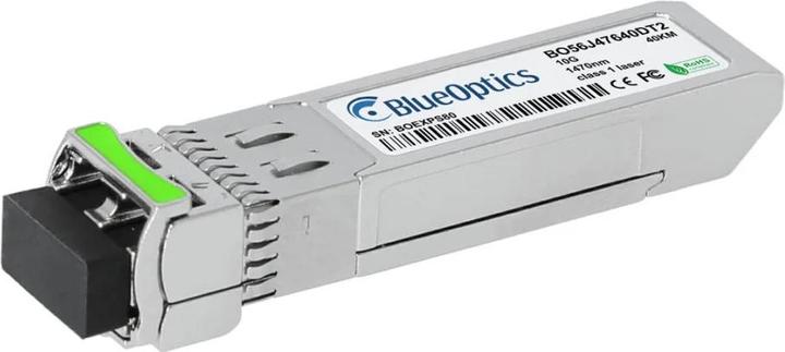 Produktbild BlueOptics SFP+ Transceiver 1470nm-1610nm 10GBASE-CWDM 80KM industrial