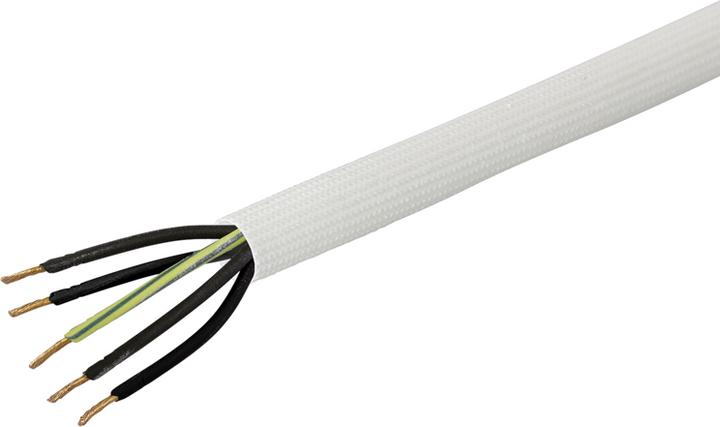 Image du produit Steffen Tuyau d'isolation en silicone -60°C - 200°C Ø16mm 2.5kV 2m blanc (Gaines pour câbles, 3 cm)