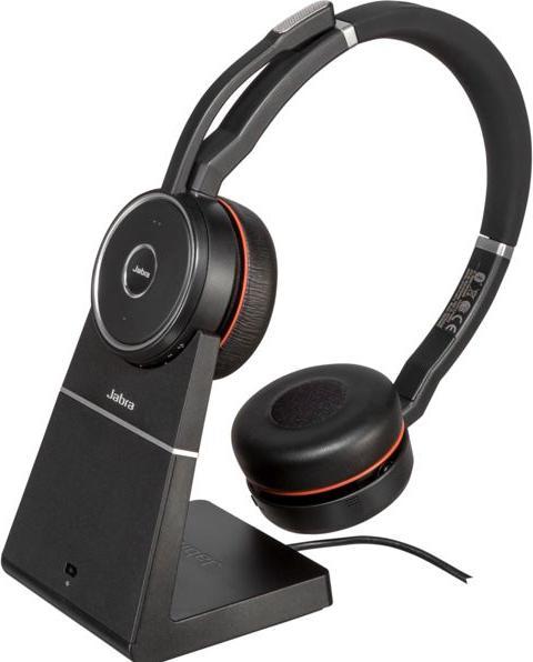 Produktbild Jabra Evolve 75 UC Duo + Ladestation (Kabellos, USB-A)