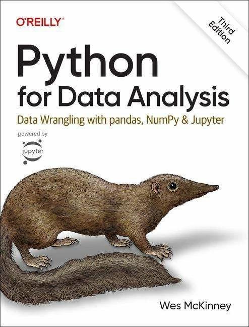 Immagine prodotto Python for Data Analysis 3e (Inglese, Wes McKinney, 2022)