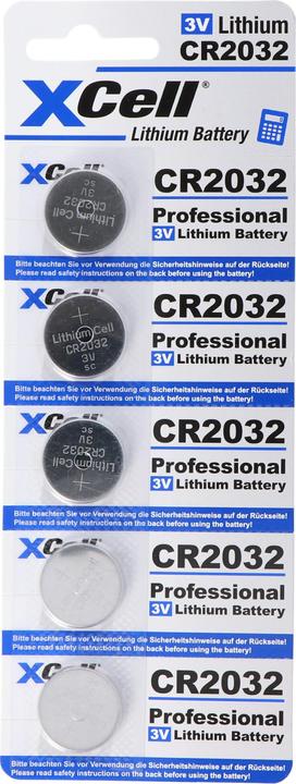 Produktbild AccuCell CR2032 (5 Stk., CR2032, 220 mAh)