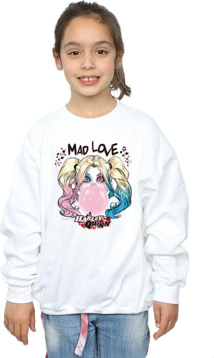 Produktbild Harley Quinn Mad Love Sweatshirt Mädchen (152, 158)