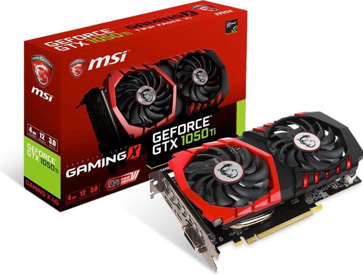 Produktbild MSI GeForce GTX 1050 Ti GAMING X (4 GB)
