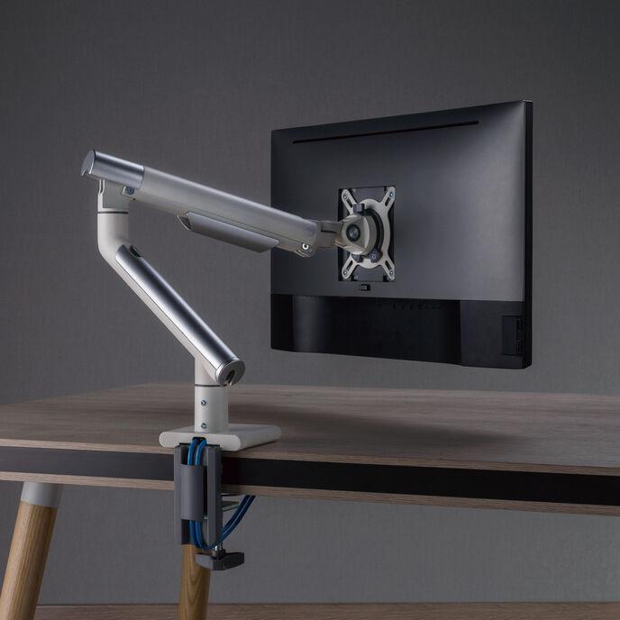 Image du produit Alterzone Arm One USB monitorarm i aluminium med 2 x 3.0 USB-porte, hvid (Tables, 32")