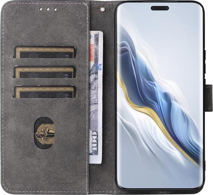 Produktbild Cover-Discount Honor Magic6 Pro - Etui mit RFID Blocker grün (Honor Magic6 Pro)