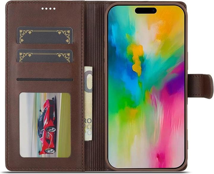 Actual product image Cover-Discount iPhone 16 - LC.IMEEKE leather case cover (Apple iPhone 16)