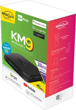 Actual product image Digiquest KM9 Black Wi-Fi Ethernet LAN connection (8 GB, Android 9.0 (Pie))