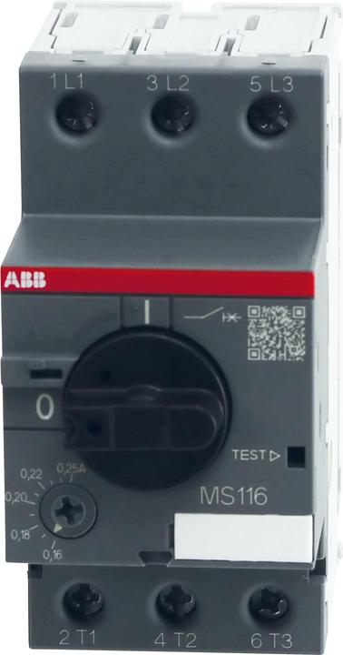 Produktbild ABB Motorschutzschalter MS116 - 0,25