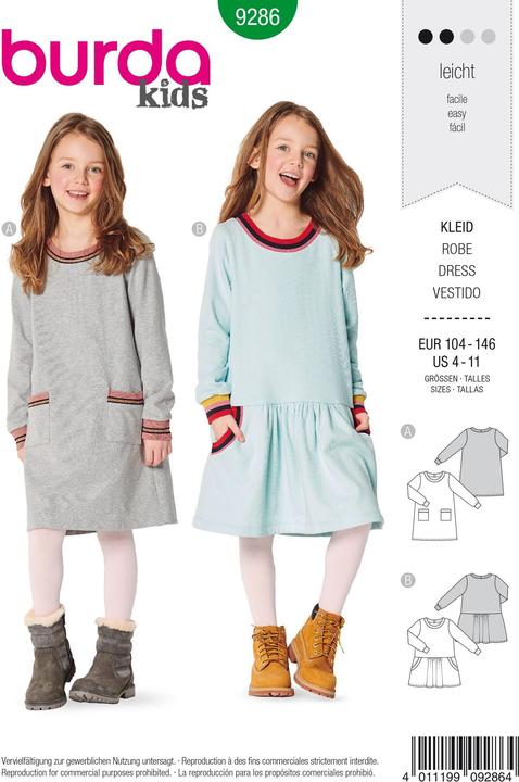 Schnittmuster Kleid
