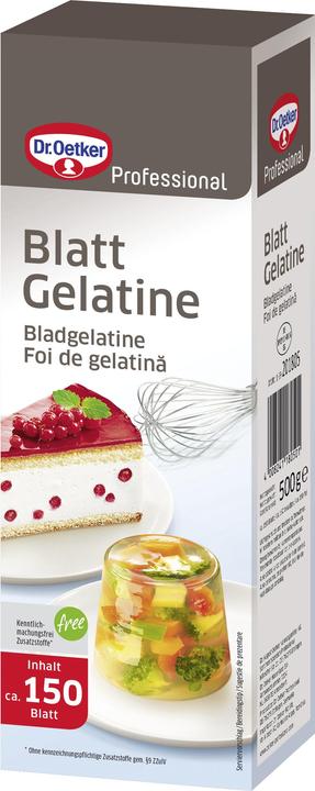 Produktbild Pistor Profi-Blattgelatine (500 g)