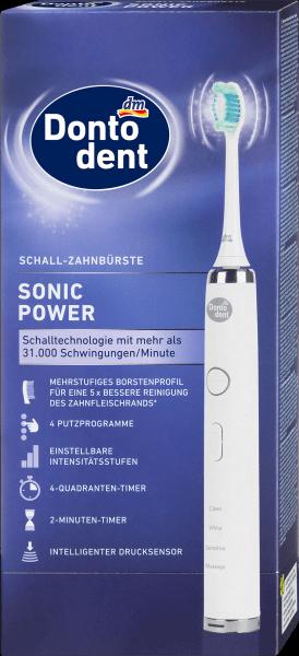 Produktbild dm Dontodent Elektrische Schallzahnbürste Sonic Power (Schallzahnbürste)