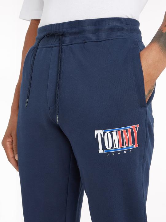 Immagine prodotto Tommy Hilfiger Pantaloni Tommy Jeans TJM Slim Essential Graphic Pant Uomo, Twilight Navy, M (M)