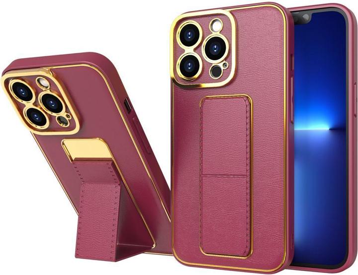 Produktbild Hurtel New Kickstand Case case for iPhone 12 Pro with stand red (Apple iPhone 12 Pro)