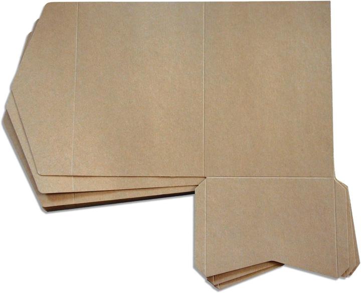 Produktbild Hochzeit DIY 50 x Pocketfold Einladungskarten mit Umschlägen (50 Stk.)