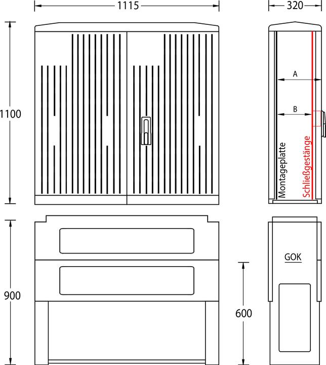 UESA Standard cabinet