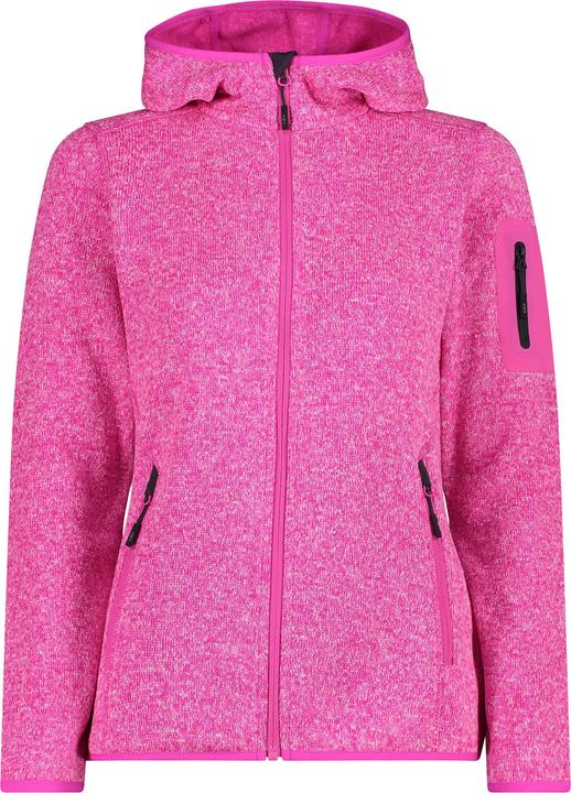 Produktbild CMP Campagnolo Women's Jacket Fix Hood Jacquard Knitted 3H19826 (44)