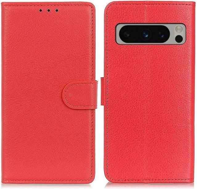 Actual product image MU Classic Litchi Leather Bookcover Series (Google Pixel 8 Pro)