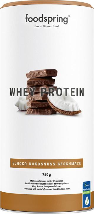 Actual product image Foodspring whey protein (Chocolate coconut, 1 pcs., 750 g)