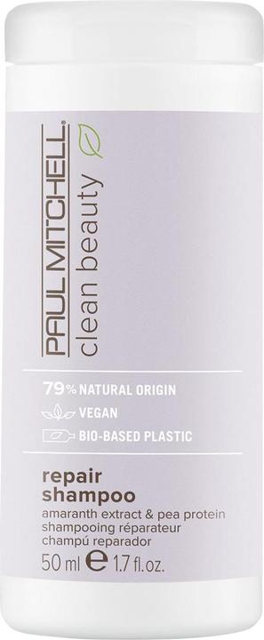 Produktbild Paul Mitchell Restoring shampoo for damaged hair Clean Beauty ( Repair Shampoo) - Volume: 50 ml (50 ml, Flüssiges Shampoo)